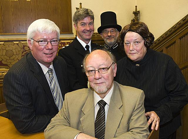 Victorian crime and punishment was brought to life at Rochdale Town Hall.