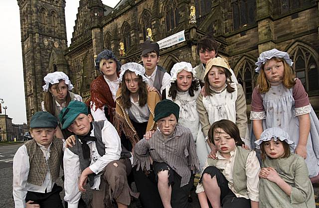 Victorian crime and punishment was brought to life at Rochdale Town Hall.