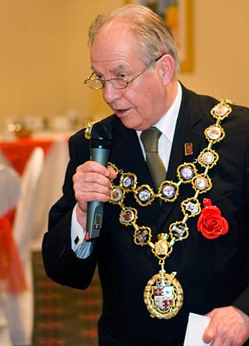 Broadfield Park Hotel opening - Mayor Robin Parker 