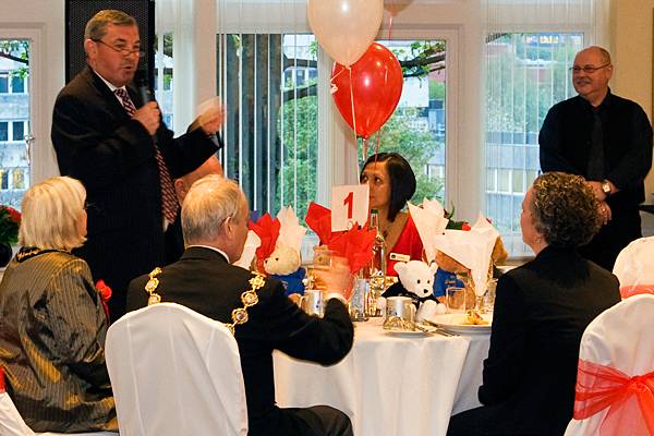 Broadfield Park Hotel opening - Guest speaker Graham Heathcote (Altrincham FC Manager)