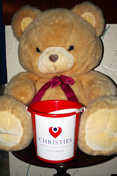 Giant Teddy Bear - First prize in the raffle