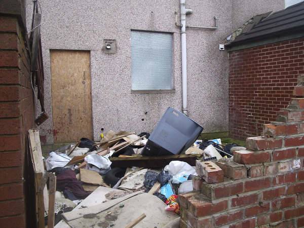 Just rubbish: dumped waste is causing concern in Sparthbottoms Road