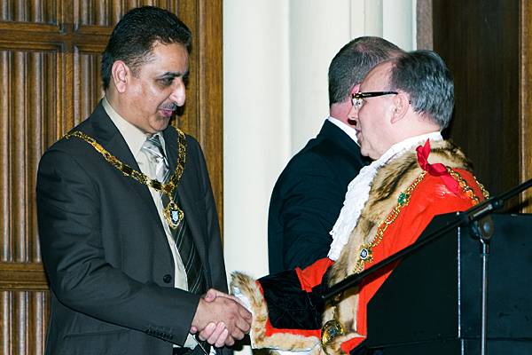 Mayor Keith Swift and Deputy Mayor Zulf Ali 