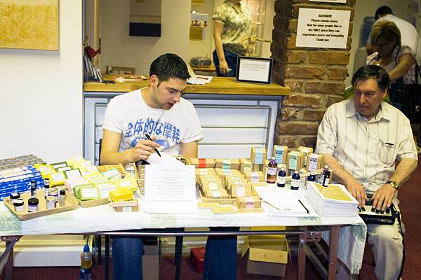 True Serenity Holistic Centre Grand Opening - Essentially Natural organic produce stall