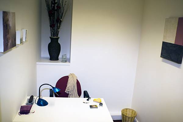 True Serenity Holistic Centre consultation room