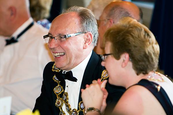 Rochdale Rotary Club of Rochdale East Crystal Ball - Mayor Keith Swift & Mayoress Sue Etchells