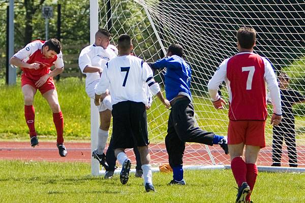 Alliance Football Shield - Rochdale Police versus Sports for All - Scott equalises for Rochdale Police