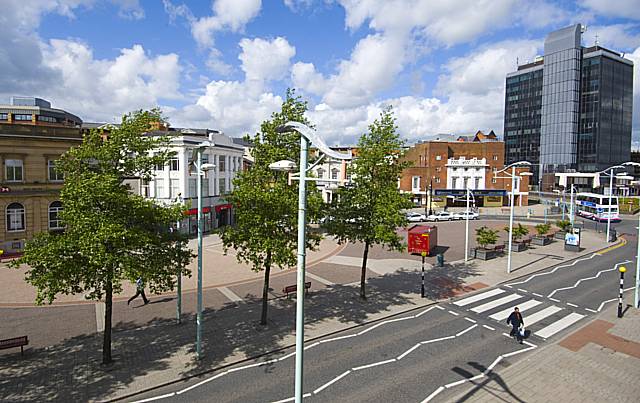 Rochdale town centre