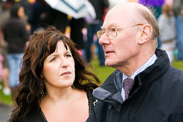 Rina Paolucci, Mayor’s Secretary with Councillor Jim Gartside - Norden Carnival 2009