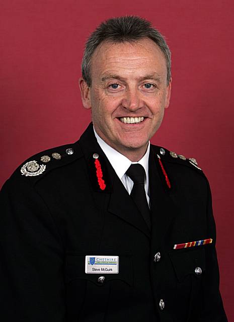 Chief Fire Officer Steve McGuirk 