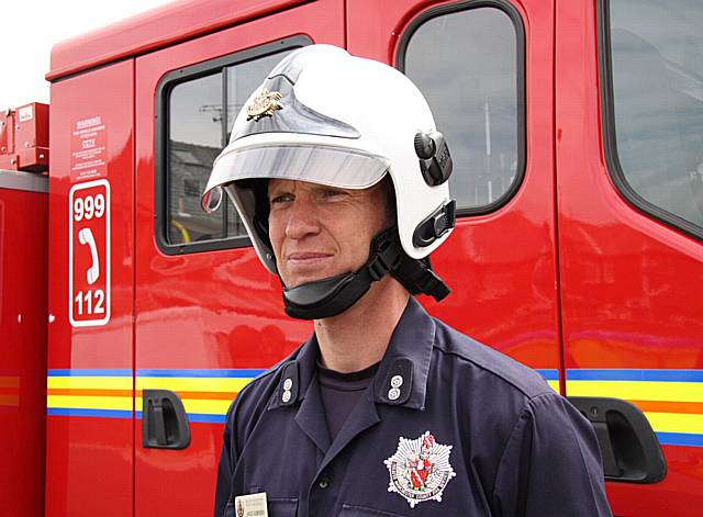 Fire officers today welcomed two brand new fire engines, representing a large £160,000 Government investment