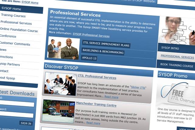 The new SYSOP website.