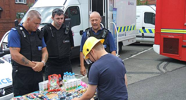 Mayor enjoys fire fun day