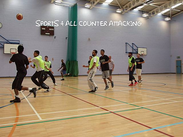 Sports For All vs Cardinal Langley basketball game