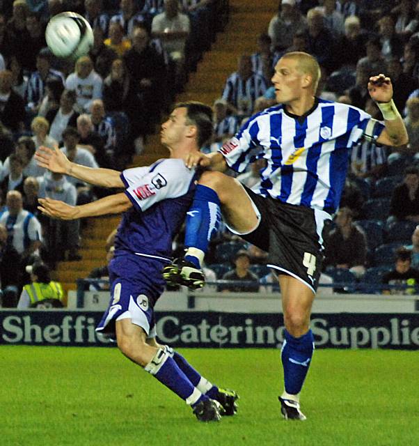 Chris Dagnall was short-changed by the Wednesday defence at Hillsborough.