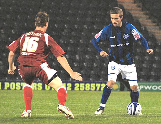 Tom Kennedy is confronted by Bozanic.