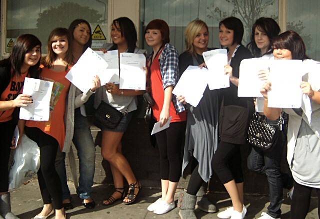 Gemma Marshall, Lauren Whelan, Toni Blezard, Charlotte Smart, Alix Eccles, Jenna Yates, Stephanie, Jessica Mosoph, Sarah-Lee Fox of Matthew Moss High School