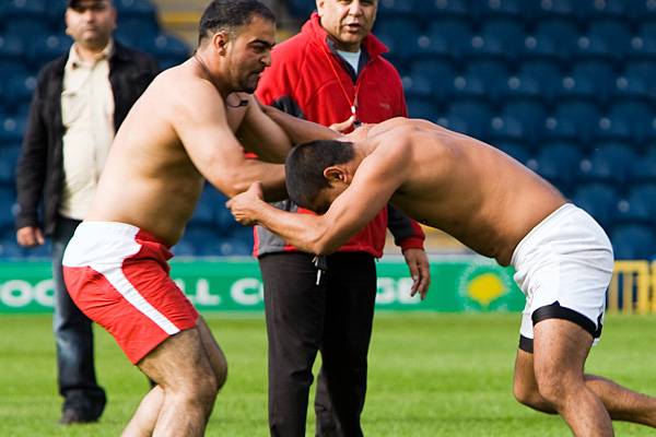 Kabaddi at Spotland Stadium