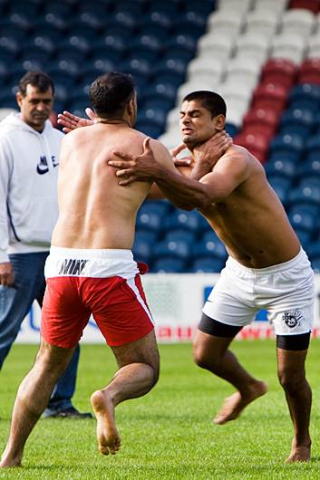 Kabaddi at Spotland Stadium