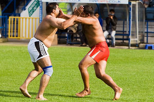 Kabaddi at Spotland Stadium