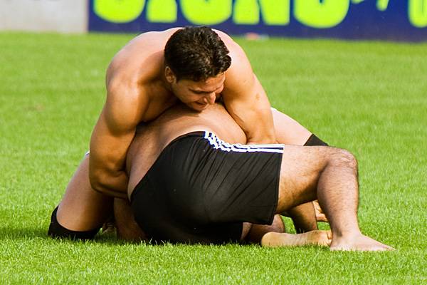 Kabaddi at Spotland Stadium