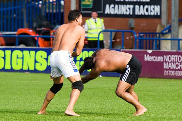 Kabaddi at Spotland Stadium