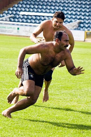 Kabaddi at Spotland Stadium