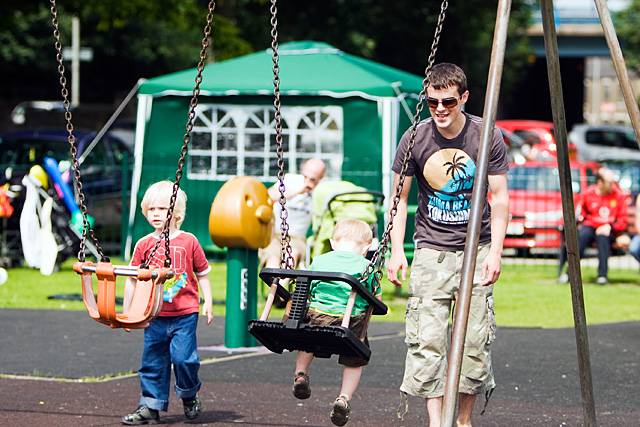 Celebrating Young People in Milnrow Memorial Park 