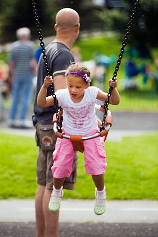 Celebrating Young People in Milnrow Memorial Park 