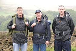 Andrew, Richard and Sheldon Barnes.