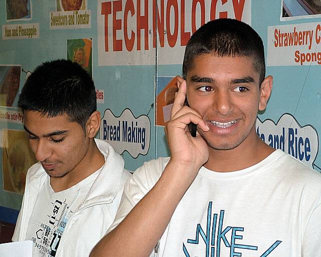 Bilal Irshad phones home with the good news 3A 2B 1C