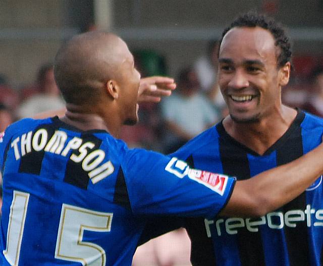 Chris O'Grady (right) has been given permission to play for Rochdale in the FA Cup.