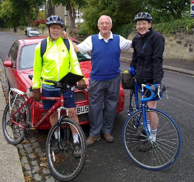 Jim Gater, Barry Matthews and Eddie Holden
