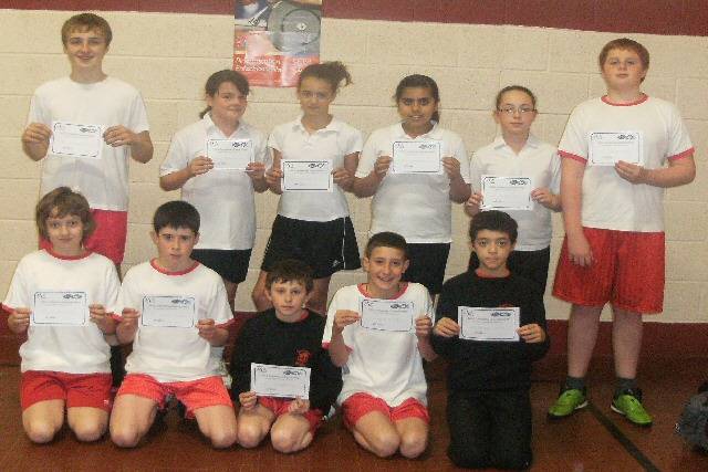 Beech House School swimming champions