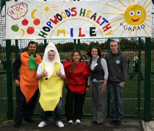 Students dress up to promote Health Week