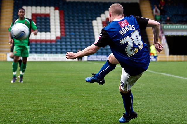 Rochdale 3 - 2 Dagenham and Redbridge<br />
Nicky Adams plays a superb pass down the line