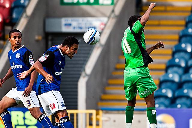 Rochdale 3 - 2 Dagenham and Redbridge<br />
Marcus Holness with a powerful header