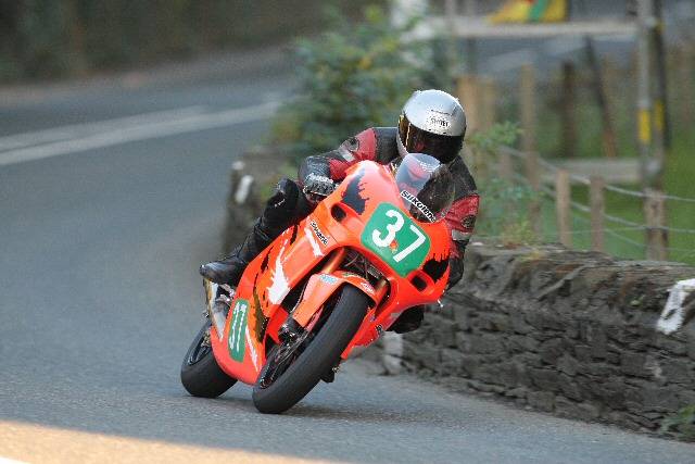 Philip McGurk at the Manx Grand Prix