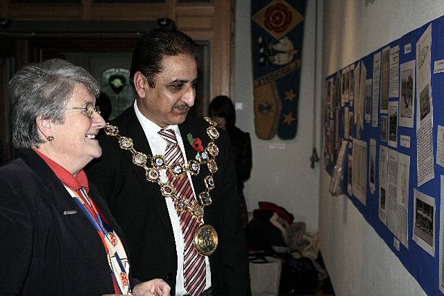 Mayor Ali was accompanied by Girl Guiding County President Pauline Whitehead