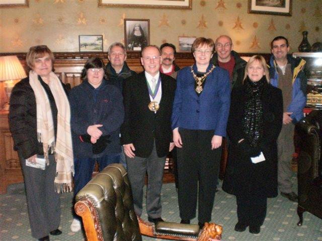 Ukrainian carol singers visit Mayor’s Parlour