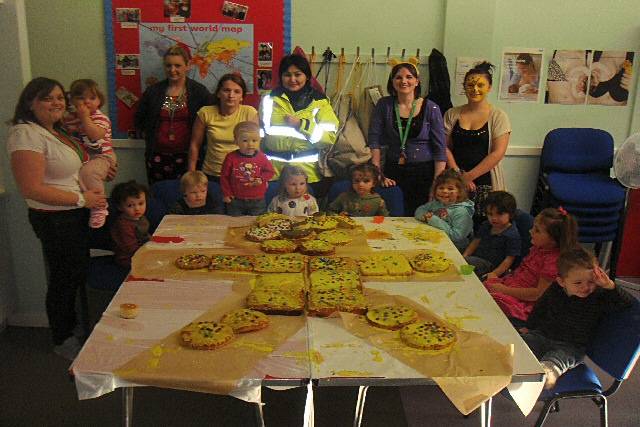 The Pudsey cake