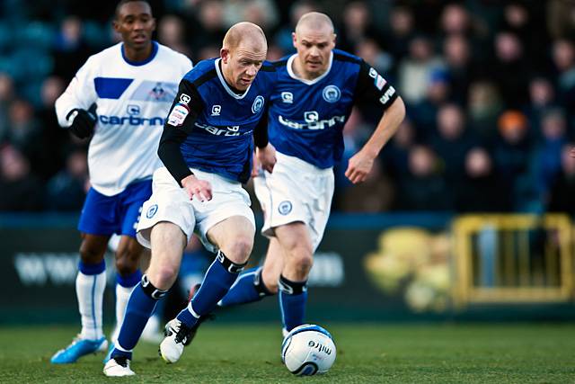 Rochdale 1 - 1 Oldham<br />Jason Kennedy