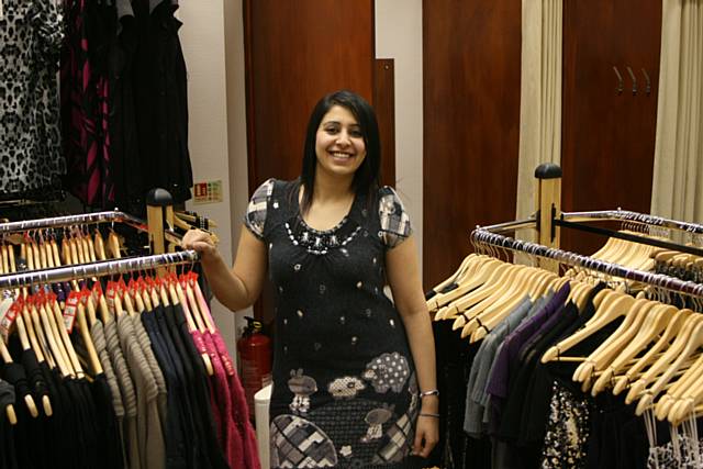 Rochdale entrepreneur Shabeena Shabbir has opened Sparkle Ladieswear on the Walk.