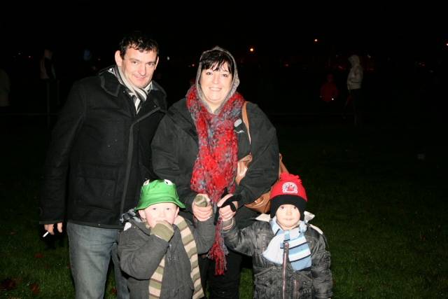 Bonfire and firework display - Tuesday 2 November 2010