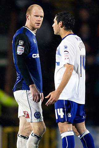 Rochdale v Oldham Athletic – abandoned due to torrential rain rendering the playing surface dangerous - Jason Kennedy and Oldham's Dean Furman discuss the officials contemplating abandoning the game