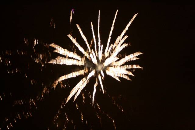 Middleton bonfire and firework display