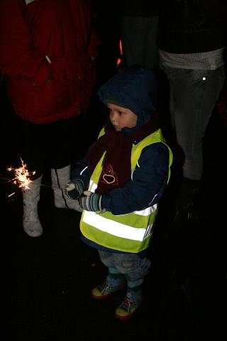 Middleton bonfire and firework display