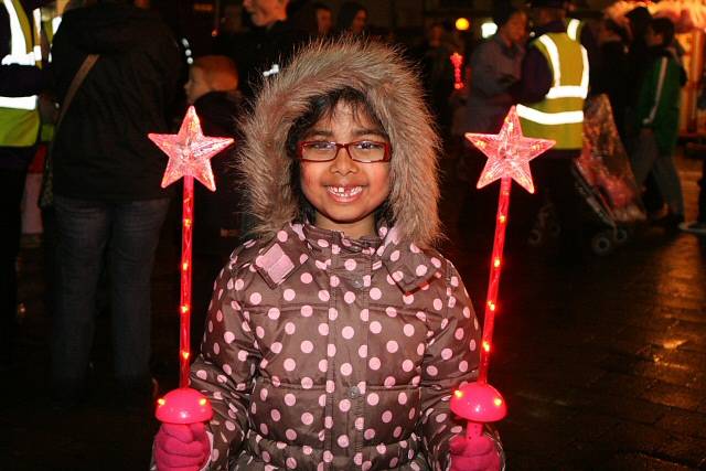 Spectacular firework display in Town Centre
