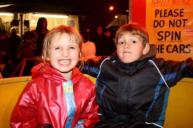 Spectacular firework display in Town Centre
