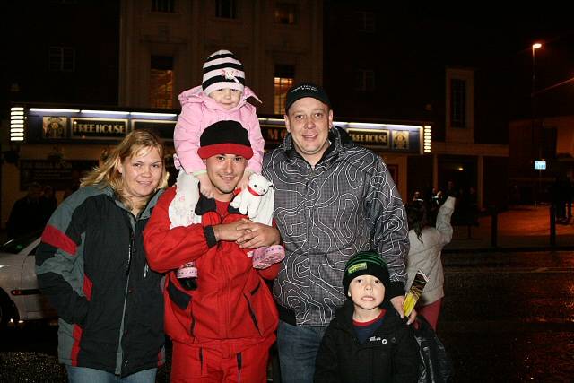 Spectacular firework display in Town Centre
